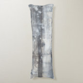 Coussins Longs Peinture gris contemporaine (Devant (Vertical))