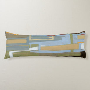 Coussins Longs Peinture libre moderne d'expression par le Normand