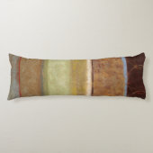 Coussins Longs Peinture moderne dans les tons de terre par Norman (Devant)