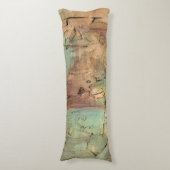 Coussins Longs Peinture sur la Terre avec surface fissurée (Devant (Vertical))