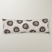 Coussins Longs Peinture tibétaine Mastiff art de chien animal de  (Dos)