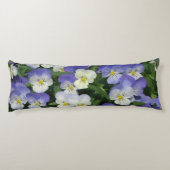 Coussins Longs Pensées violettes (Dos)