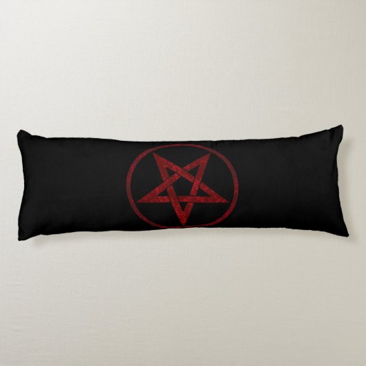 Coussins Longs Pentagram Red Devil (Dos)