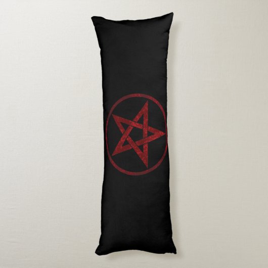 Coussins Longs Pentagram Red Devil (Dos (Vertical))