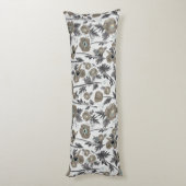 Coussins Longs Pépites Aquarelle Décor Floral (Dos (Vertical))