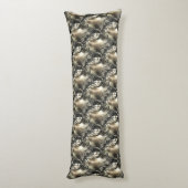 Coussins Longs Perles dorées (Dos (Vertical))