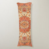 Coussins Longs Persia Tabriz Dusty Tan Red Blush  (Devant (Vertical))