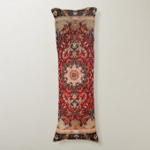 Coussins Longs Persia Tabriz Rouge Noir  (Devant (Vertical))