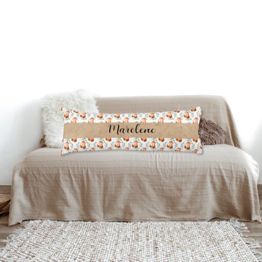 Coussins Longs Personalized Cute woodland Fox nursery decor