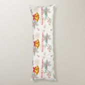 Coussins Longs Personalized Merry Christmas Long Body Pillow (Dos (Vertical))