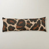 Coussins Longs Personalized Pink Leopard Print Chic Animal Print (Dos)