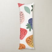 Coussins Longs Personalized Summer Colorful Strawberry Pattern (Dos (Vertical))