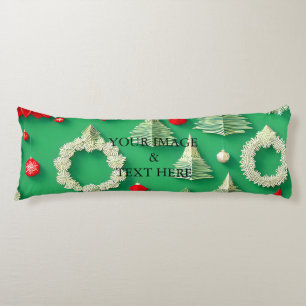 Coussins Longs Personnalisé Personnalisé Votre Propre Photo & Tex