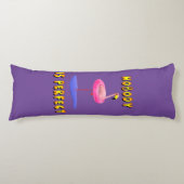 Coussins Longs Personne n'est parfait - flamant avec anneau de na (Devant)