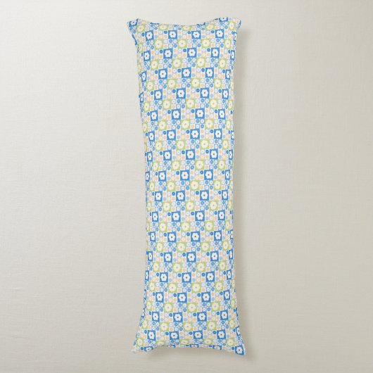 Coussins Longs Petals In Silence 10. Floral pattern.  (Devant (Vertical))