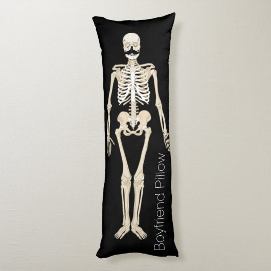 Coussins Longs Petit ami Skeleton Body Oreiller (Dos (Vertical))