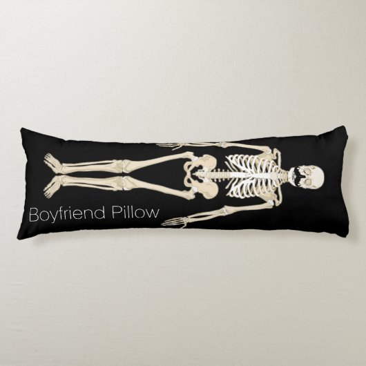 Coussins Longs Petit ami Skeleton Body Oreiller (Devant)