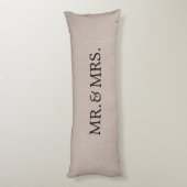 Coussins Longs Petit couple éffrayant (Dos (Vertical))