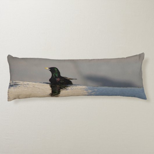 Coussins Longs Petit Oiseau sur l'eau (Dos)