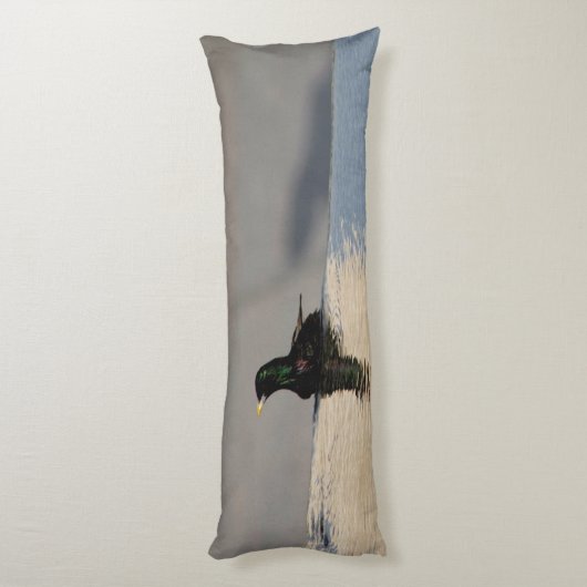 Coussins Longs Petit Oiseau sur l'eau (Dos (Vertical))