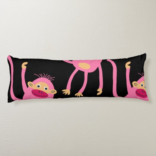 Coussins Longs Petit Singe mignon (Dos)