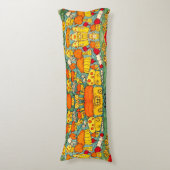 Coussins Longs Petit village de maisons merveilleuses (Devant (Vertical))