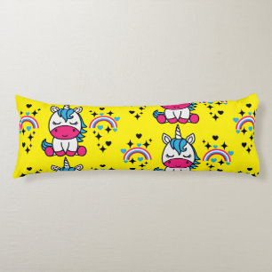 Coussins Longs Petites filles Unicorn Pony