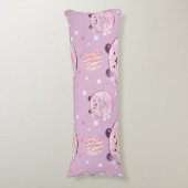 Coussins Longs Petits beignets de Panda - Esthétique Pastel (Devant (Vertical))