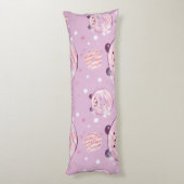 Coussins Longs Petits beignets de Panda - Esthétique Pastel (Dos (Vertical))