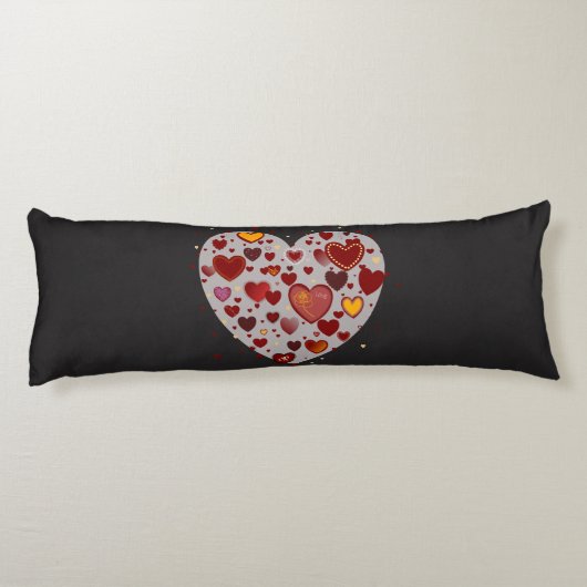 Coussins Longs Petits Coeurs (Dos)