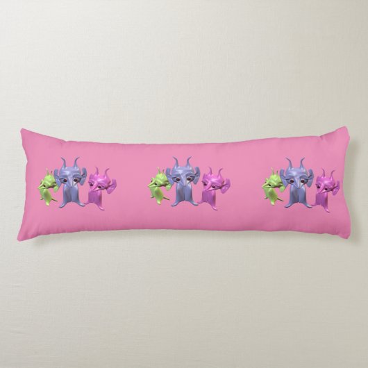 Coussins Longs Petits Martiens (Devant)