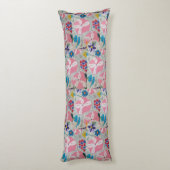 Coussins Longs Pétunia et fleurs d'été (Dos (Vertical))