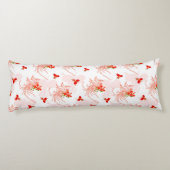 Coussins Longs Phoenix Oiseau Et Phoenix Fleur Motif Sans Faille (Dos)