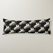 Coussins Longs Phoenix : Paire blanche (Devant)