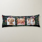 Coussins Longs Photo de famille personnalisée (Dos)