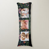 Coussins Longs Photo de famille personnalisée (Devant (Vertical))