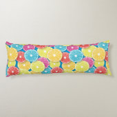 Coussins Longs Pièces de fruits d'agrumes (Dos)