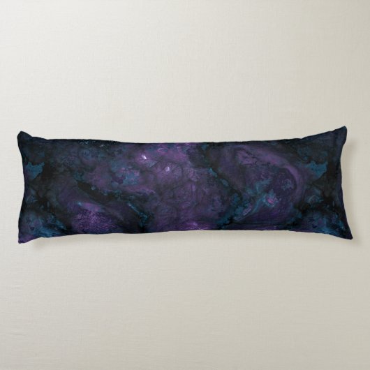 Coussins Longs Pierre bleu turquoise et améthyste (Dos)