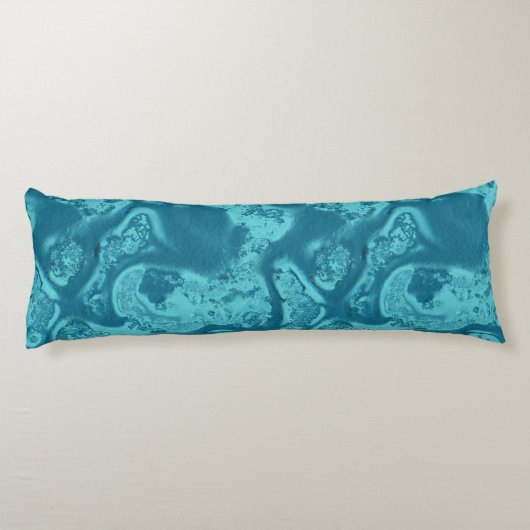 Coussins Longs Pierre turquoise (Dos)