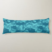 Coussins Longs Pierre turquoise (Devant)