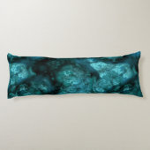 Coussins Longs Pierre turquoise abstraite (Dos)