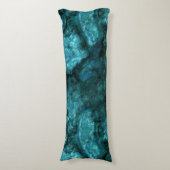 Coussins Longs Pierre turquoise abstraite (Devant (Vertical))