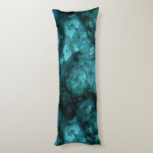 Coussins Longs Pierre turquoise abstraite (Dos (Vertical))