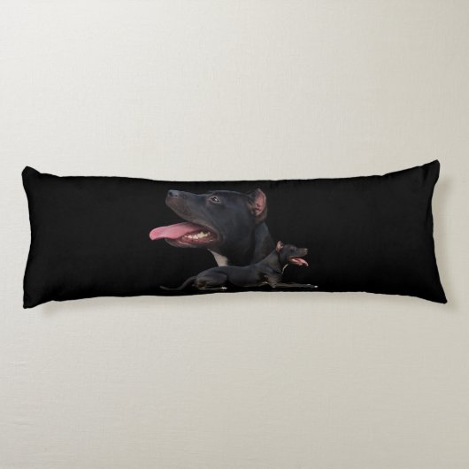 Coussins Longs Pitbull Terrier américain (Dos)