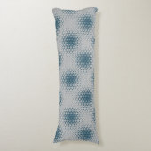 Coussins Longs Pixel Motif 10.B.bw LGrey BG (Devant (Vertical))