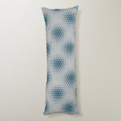 Coussins Longs Pixel Motif 10.B.bw LGrey BG (Dos (Vertical))