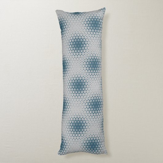 Coussins Longs Pixel Motif 10.B.bw LGrey BG (Dos (Vertical))