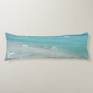 Coussins Longs Plage Bleue Plage Océan Paysage Nature