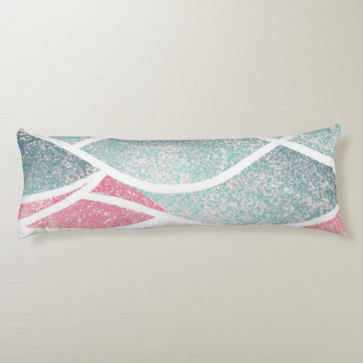 Coussins Longs Plage/côte vagues abstraites (Dos)