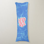 Coussins Longs Plage/piscine Good Vibes (Devant (Vertical))